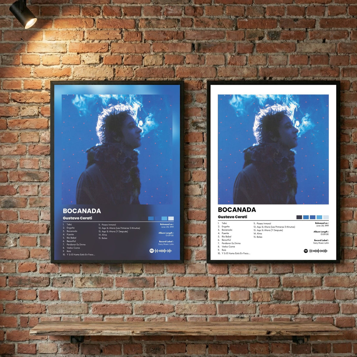 Cuadro Cerati - Bocanada