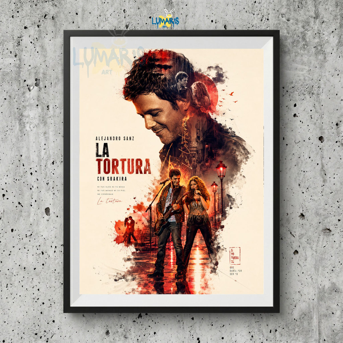 Cuadro Alejandro Sanz La Tortura