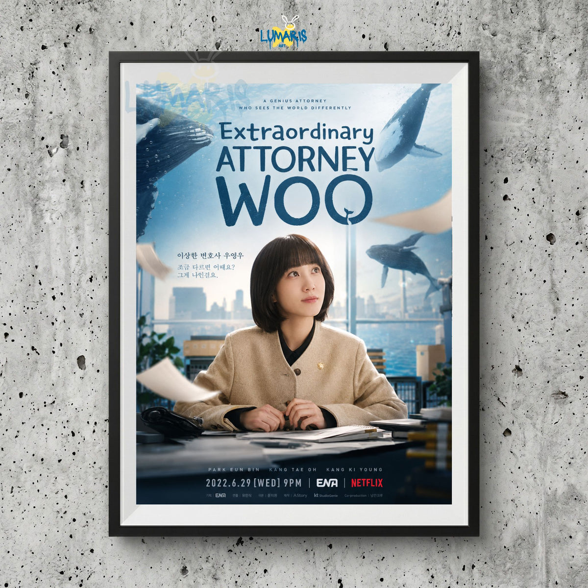 Cuadro Woo, una abogada extraordinaria