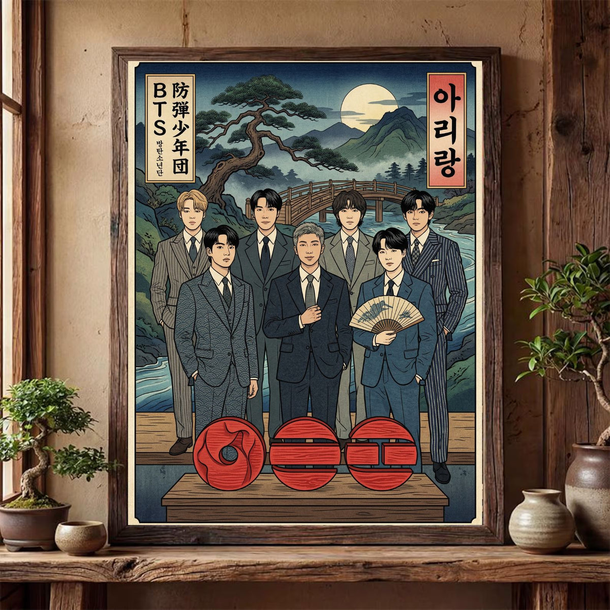 Cuadro Enmarcado | BTS Arirang