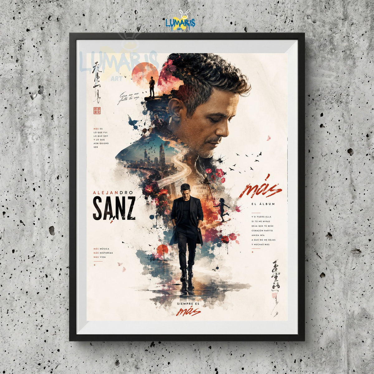 Cuadro Alejandro Sanz Especial