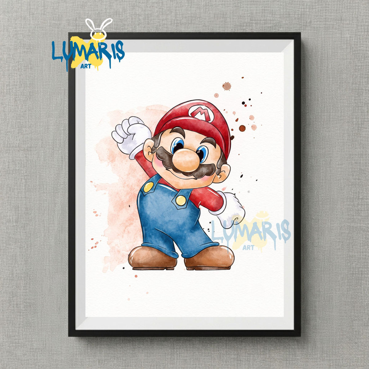 Cuadros decorativos Super Mario (6 designs)