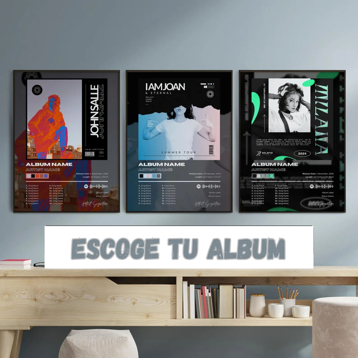 Cuadro Personalizado Musical