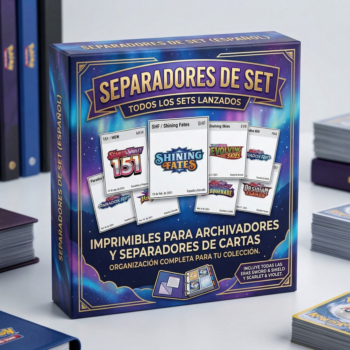 Separadores de Sets (Todos los Sets Lanzados) Imprimibles