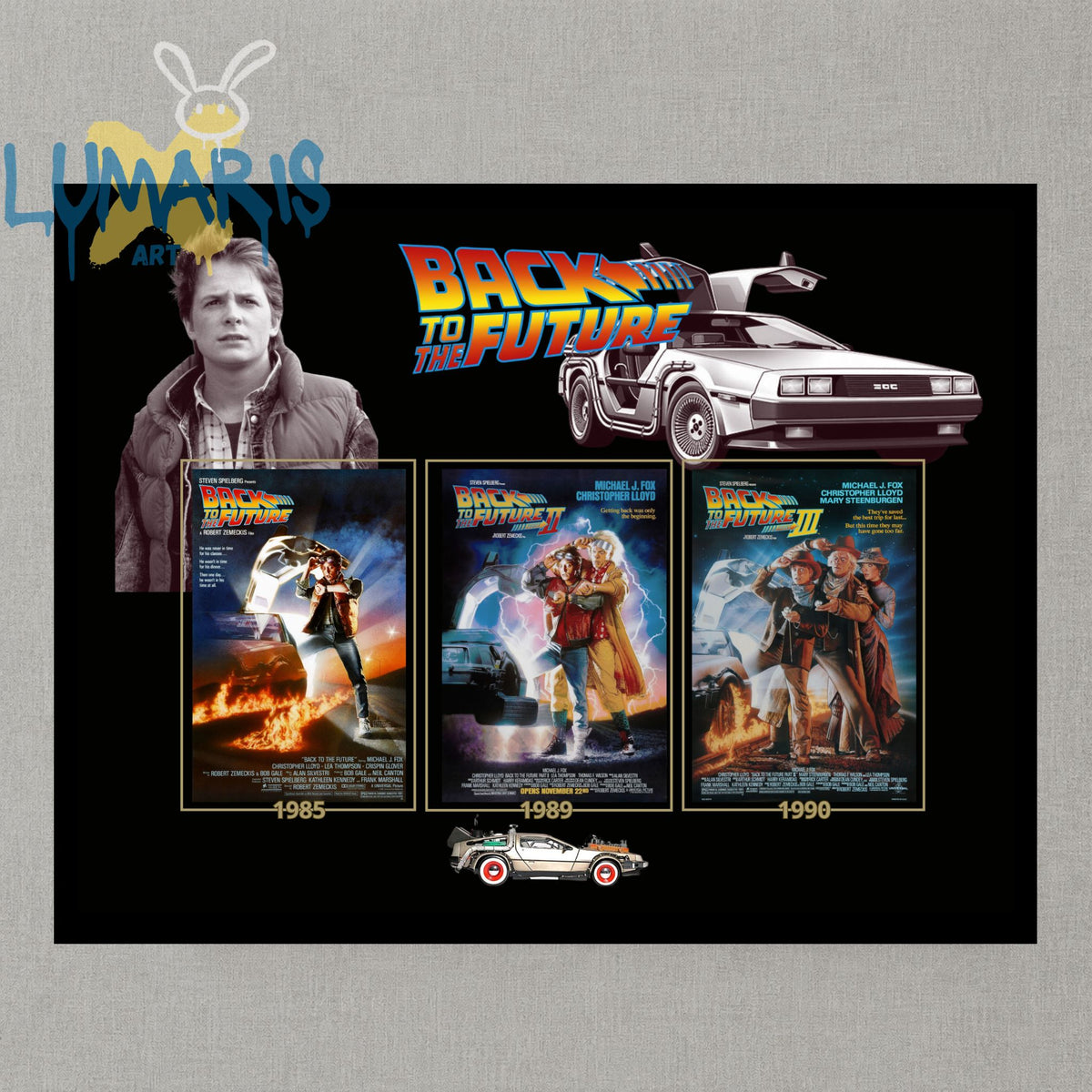 Cuadro Back to the future - Fans