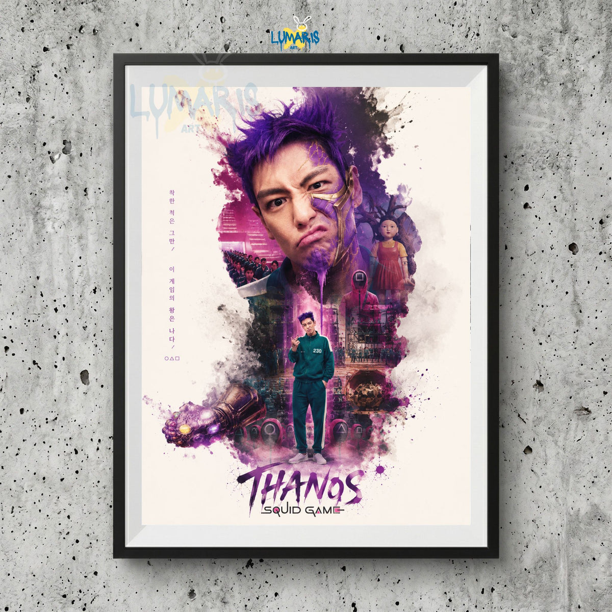 Cuadro Thanos Squid game