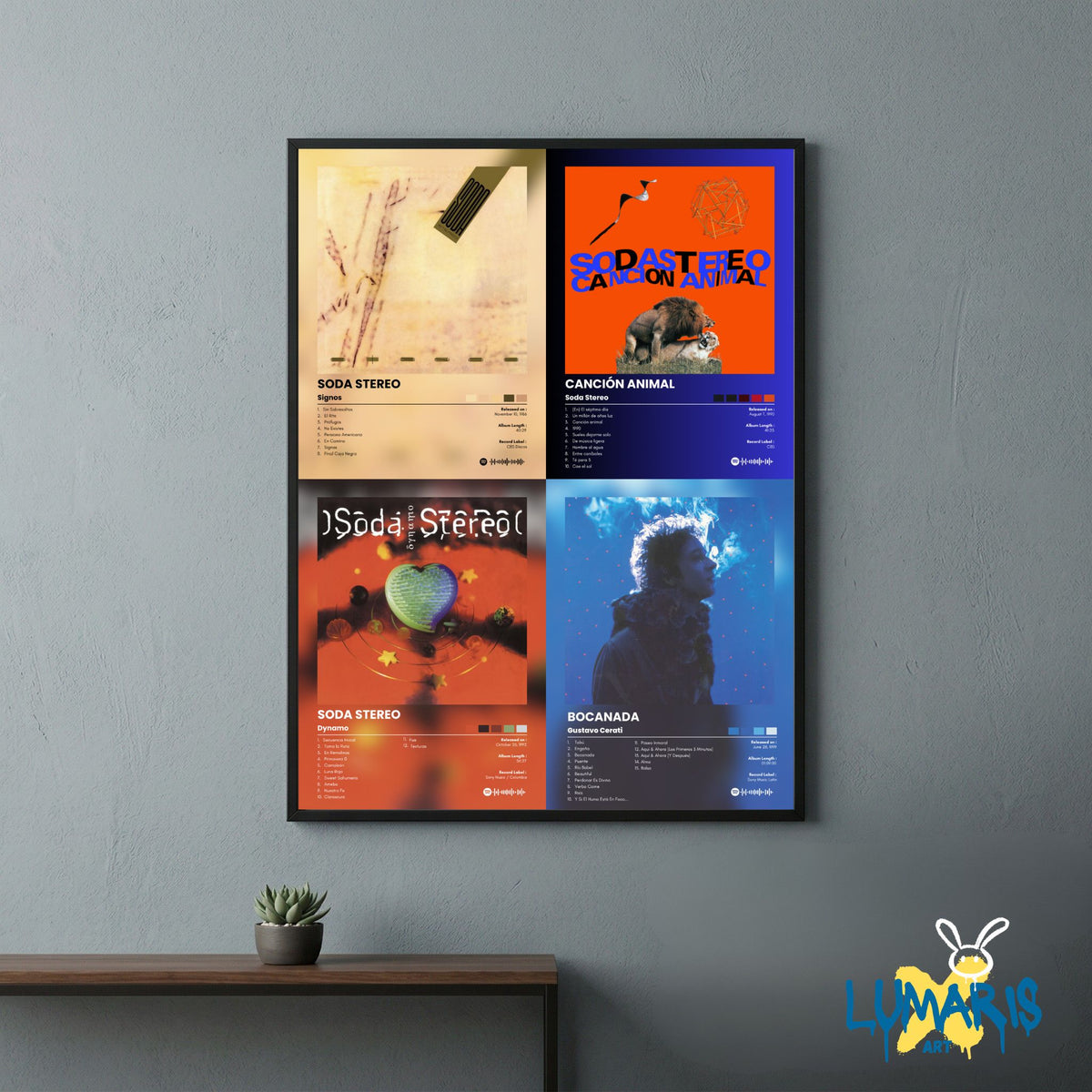 Cuadro Soda Stereo - Collection1
