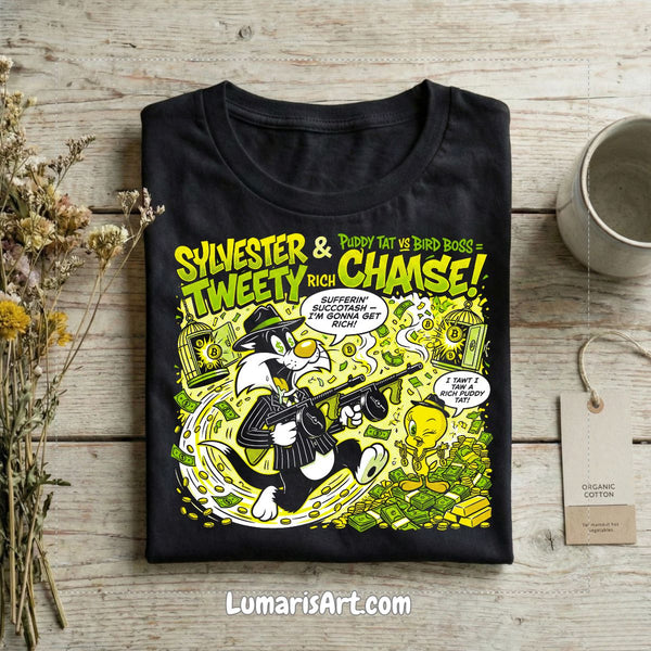 Polera Unisex | Semitono | Design Looney Urban 18