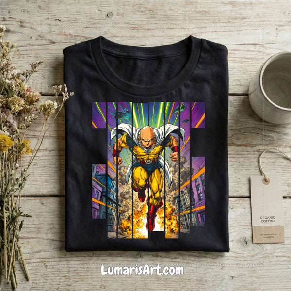 Polera Unisex | Semitono | Design Urban one punch man
