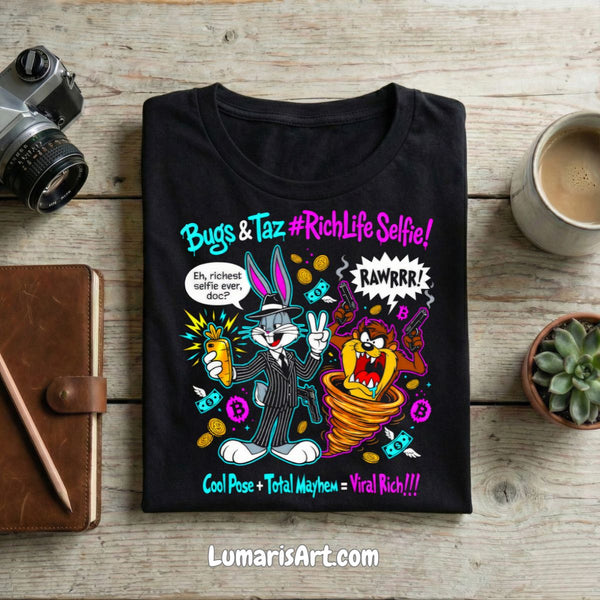 Polera Unisex | Semitono | Design Looney Urban 4