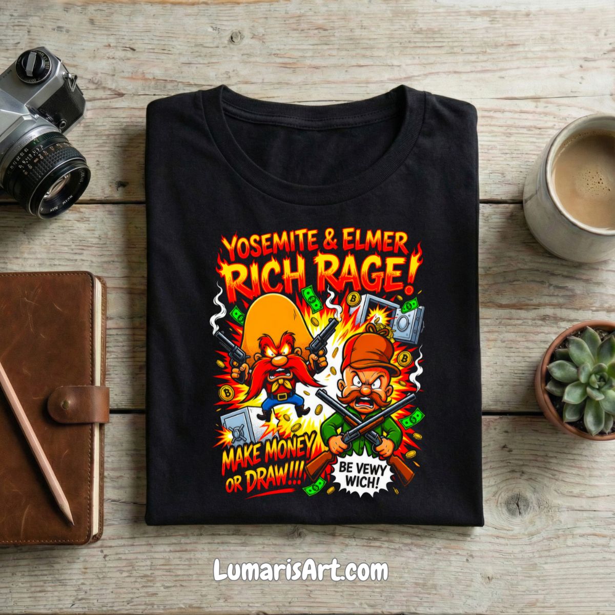 Polera Unisex | Semitono | Design Looney Urban 13