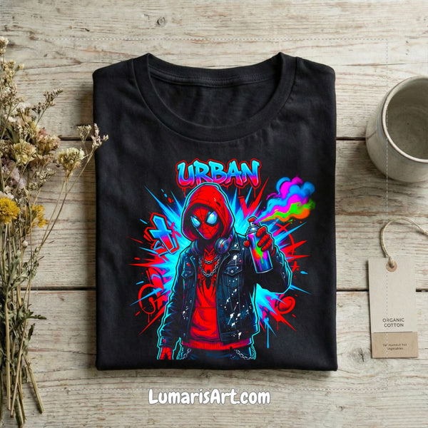 Polera Unisex | Semitono | Design urban Spider