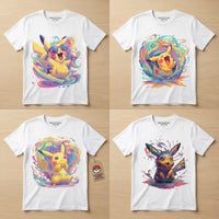 Hermosos Monstruo 381 diseños Digital PNG | Estampar tus Poleras DTF-DTG-Serigrafía