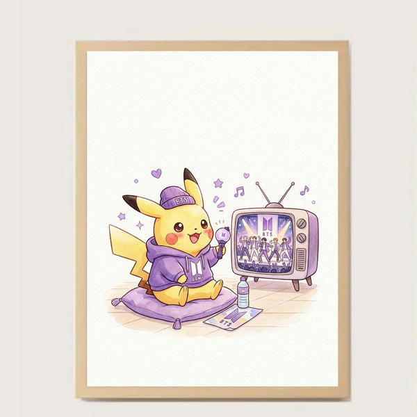 Cuadro Pikachu Army