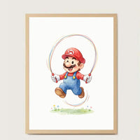 Cuadros decorativos Mario Nintendo (4 Designs)