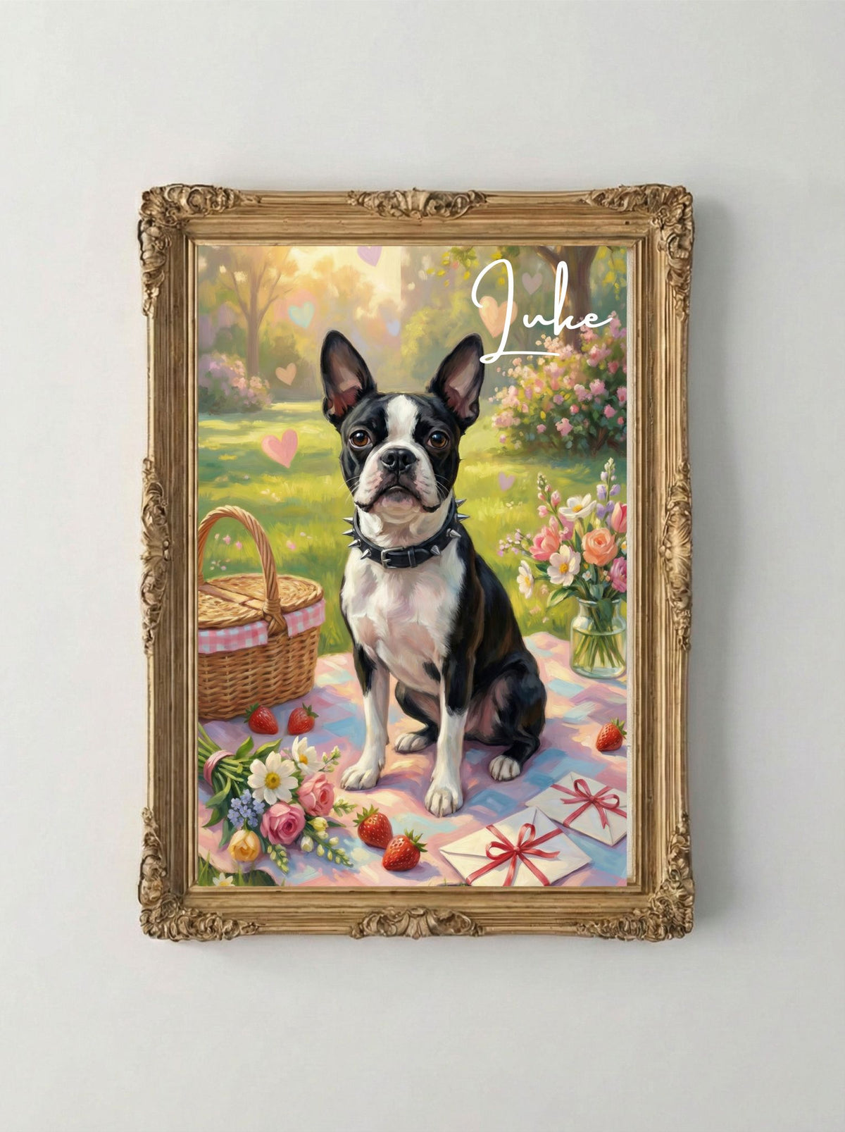 Retrato Digital Personalizado de tu Mascota - Retrato Especial Primavera