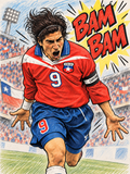 Diseño Iván Zamorano Bam Bam