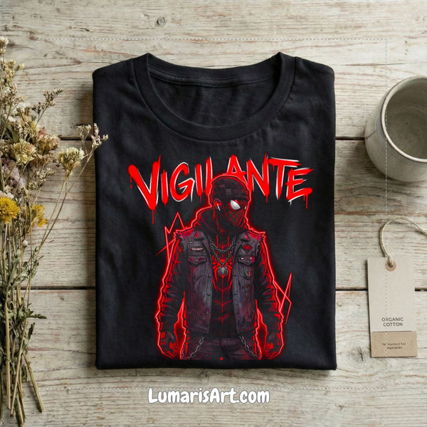 Polera Unisex | Semitono | Design Spider Vigilante