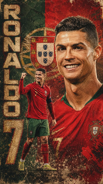 Cuadro CR7 ambiente 2
