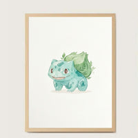 Cuadros Pokemon Iniciales (3 Designs)