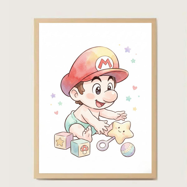 Cuadro Super Baby Mario