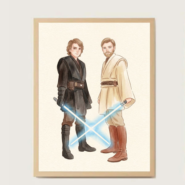 Cuadro Minimalista Star War