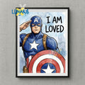 Cuadros decorativos Heroes (5 designs)