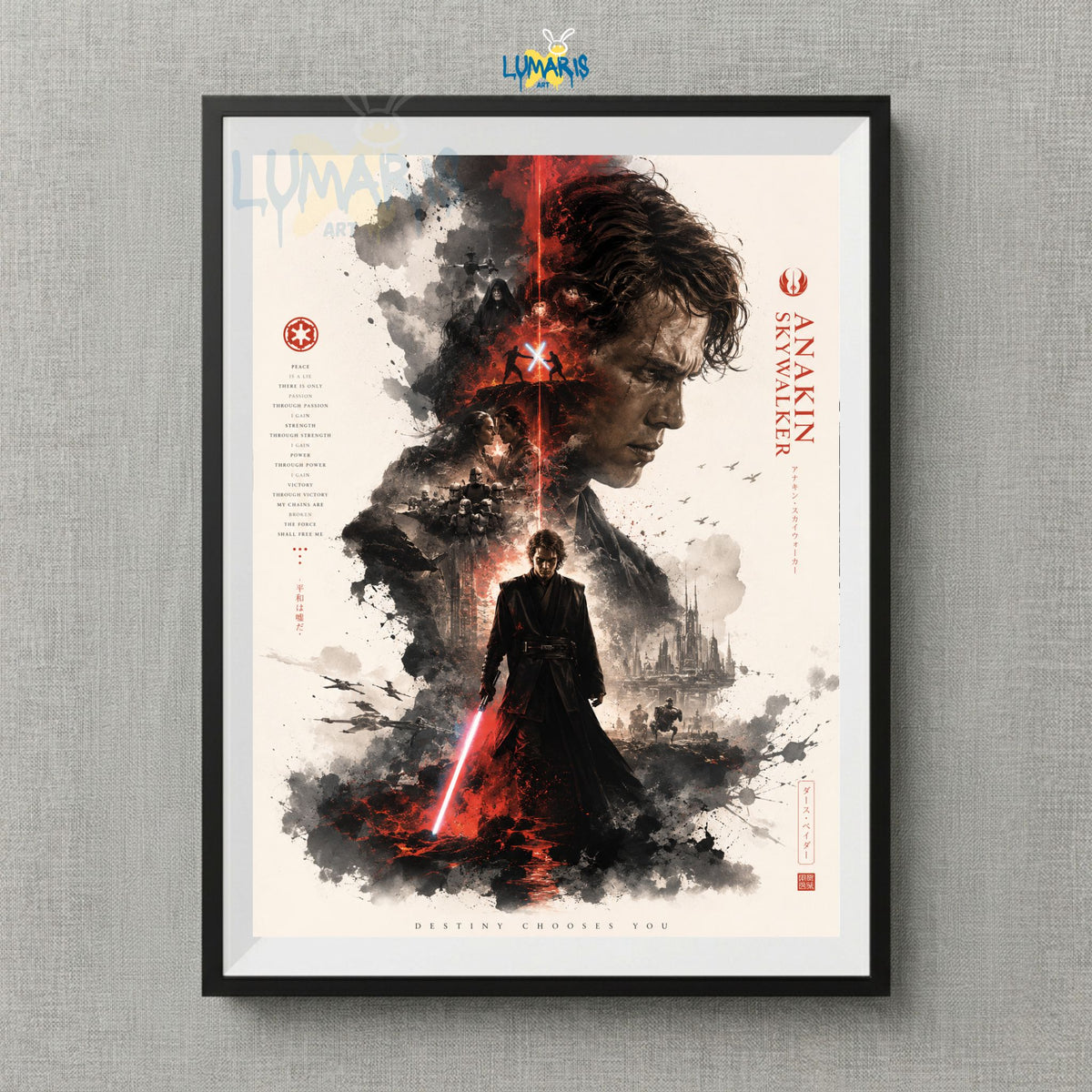 Cuadro Star wars Anakin