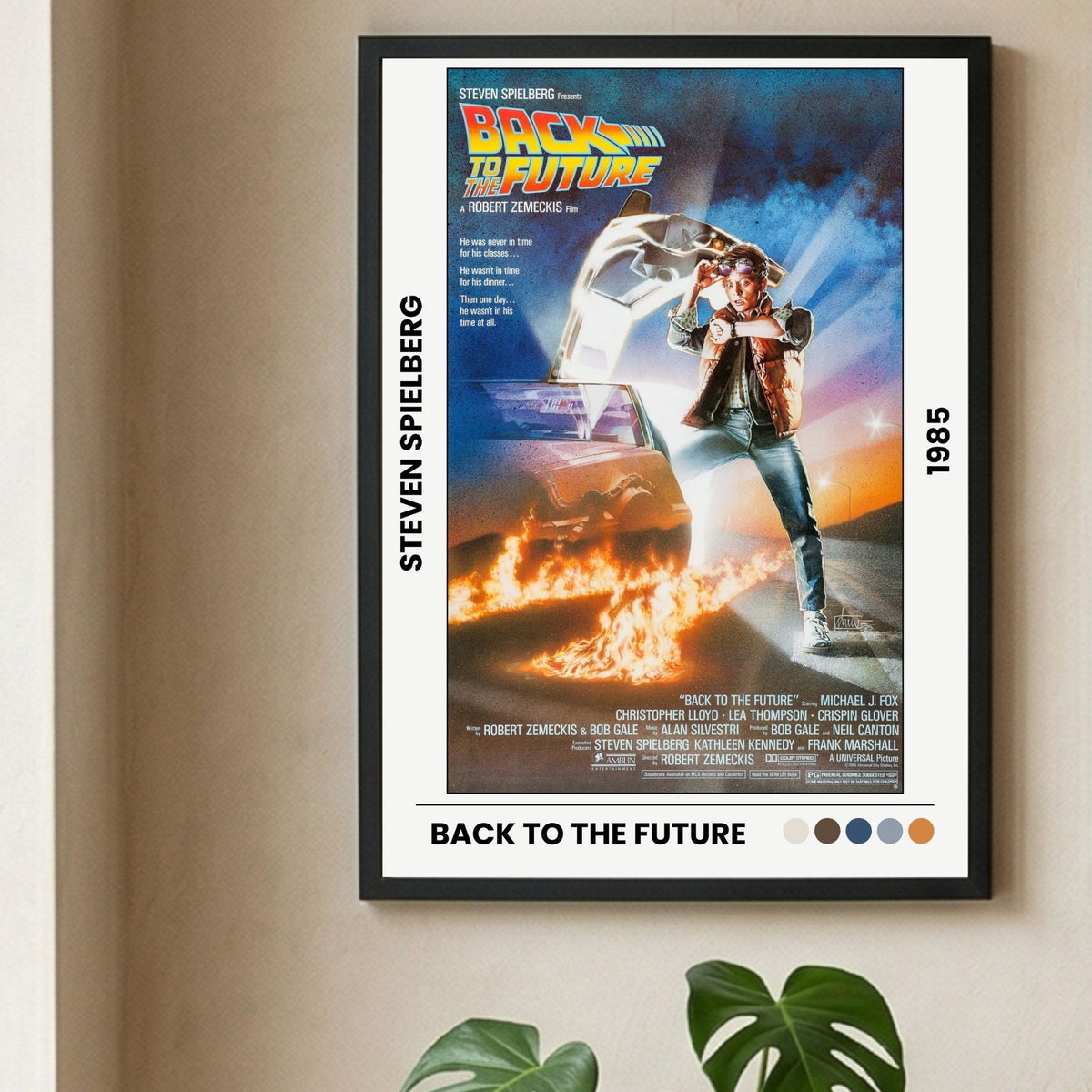 Cuadro Back to the future