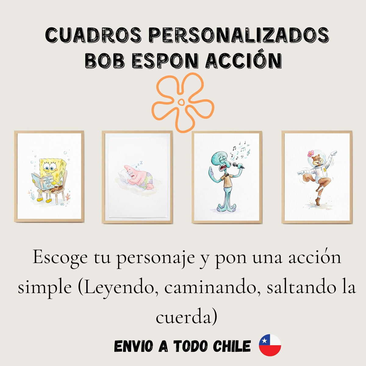 Personalizados - Acción Bob Espong