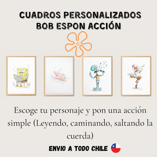 Personalizados - Acción Bob Espong