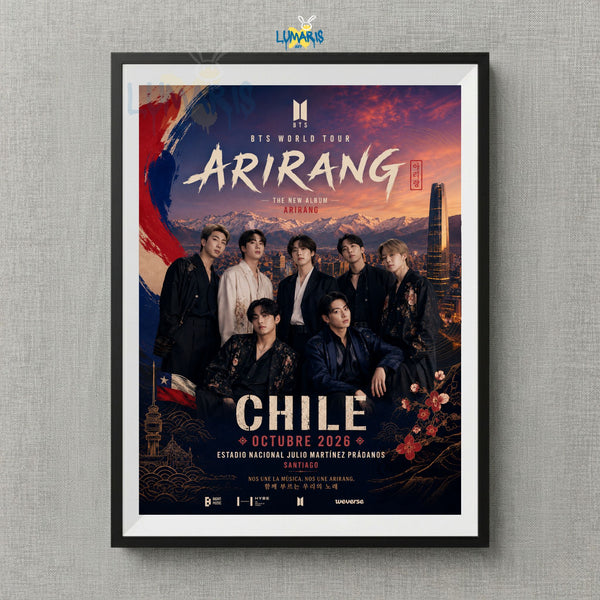 Cuadro BTS Arirang Chile