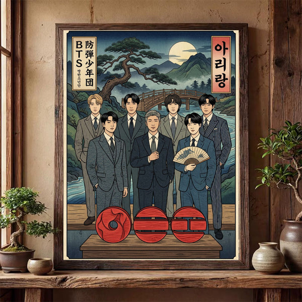 Cuadro Enmarcado | BTS Arirang