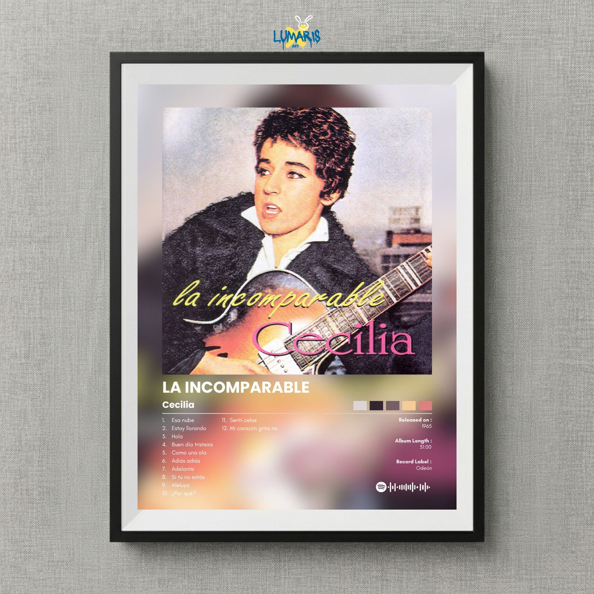 Cuadro Cecilia - La incomparable
