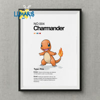Cuadros decorativos Pokemon 1 generacion (20 Designs)