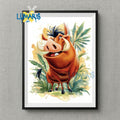 Cuadros decorativos Rey Leon (4 diseños)