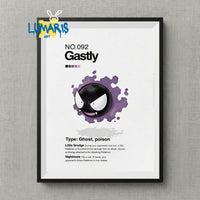 Cuadros decorativos Pokemon 1 generacion (20 Designs)