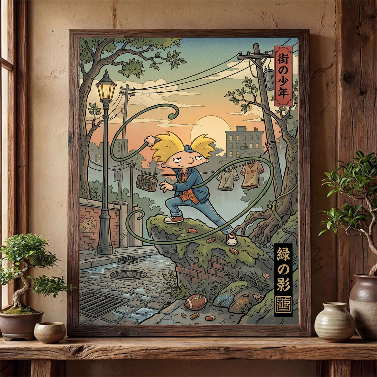 Cuadro Enmarcado | Arnold - Hey Arnold!