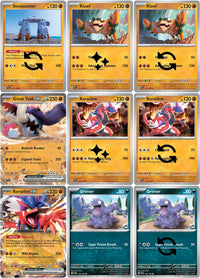 Scarlet & Violet: Base Set Imprimible Master y Completo Set Binder Placeholders + Checklist (Descarga Digital)