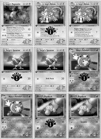 Gym: Heroes Imrpimible Master Set Binder Placeholders + Checklist (Descarga Digital)