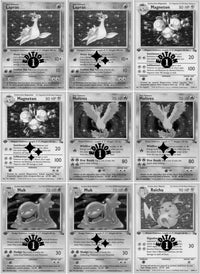 Base: Fossil Imprimible Master y Completo Set Binder Placeholders + Checklist (Descarga Digital)