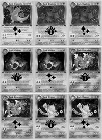 Base: Team Rocket Imprimible Master y Completo Set Binder Placeholders + Checklist (Descarga Digital)