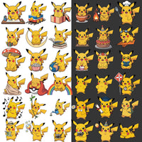 Pika Pika 155 Ilustraciones Digital PNG| Clipart | Sticker
