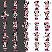 154 Minnie Ilustraciones Digital PNG| Clipart | Sticker