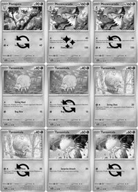 Scarlet & Violet: Base Set Imprimible Master y Completo Set Binder Placeholders + Checklist (Descarga Digital)