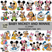 Baby mouse 128 Ilustraciones Digital PNG| Clipart | Sticker