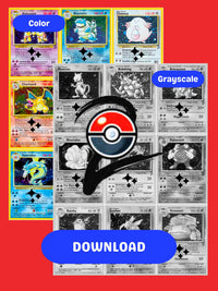 Base: Base Set 2 Binder Imprimible Master y Completo Set Binder Placeholders + Checklist (Descarga Digital)