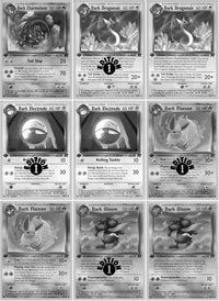 Base: Team Rocket Imprimible Master y Completo Set Binder Placeholders + Checklist (Descarga Digital)