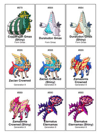 Pokédex Add-On: Regional Forms & Shiny Pixel Binder (Descarga Dgital)