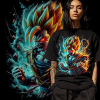 Dragon Ball +450 Halftone Bundle Digital PNG / Estampar tus Poleras DTF-DTG-Serigrafía